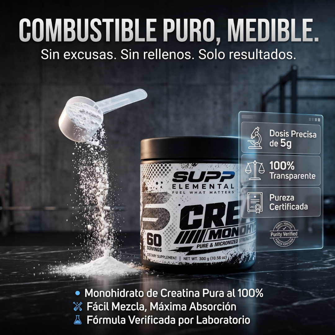 Creatina Monohidratada pura